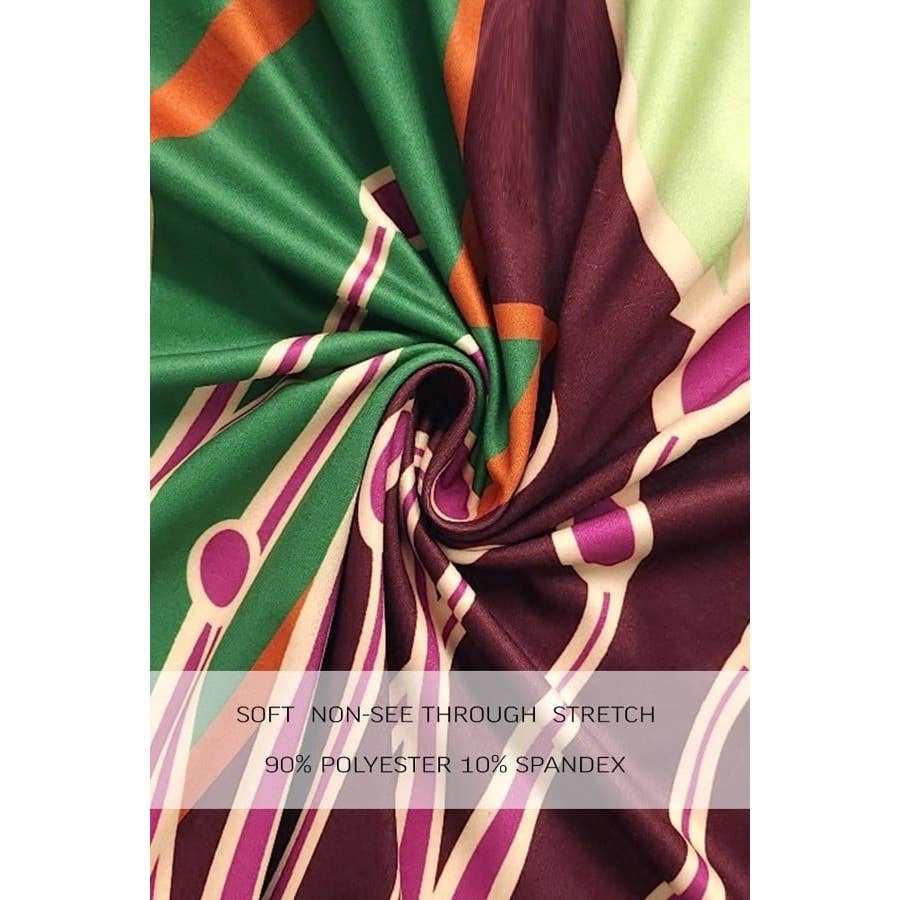 PRINTED HALTER KNIT MAXI DRESS