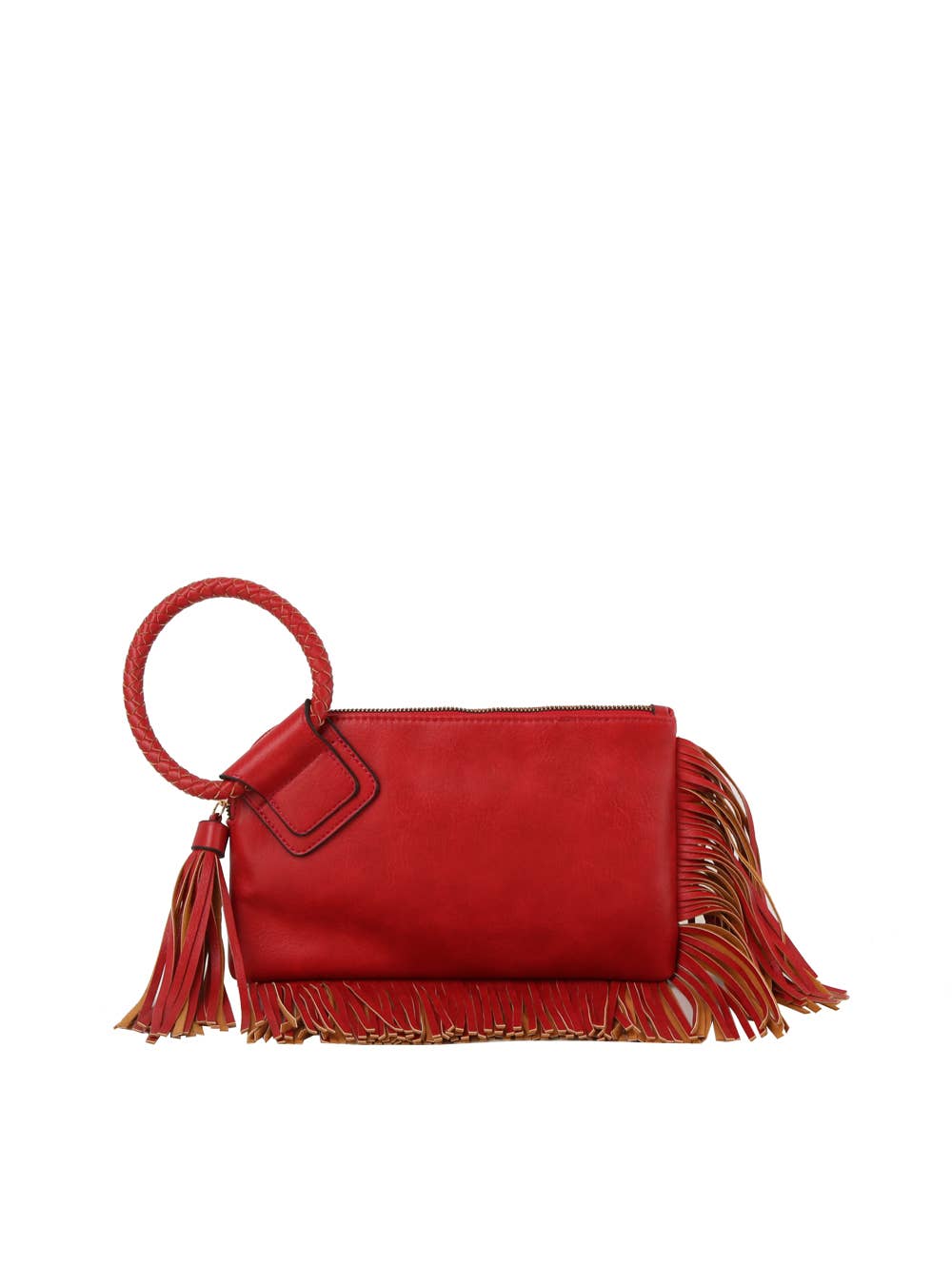 Clutch Fringed Wristlet Evening Bags Purse Wallet For Women