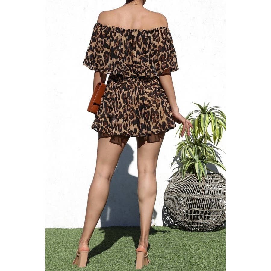Leopard Romper