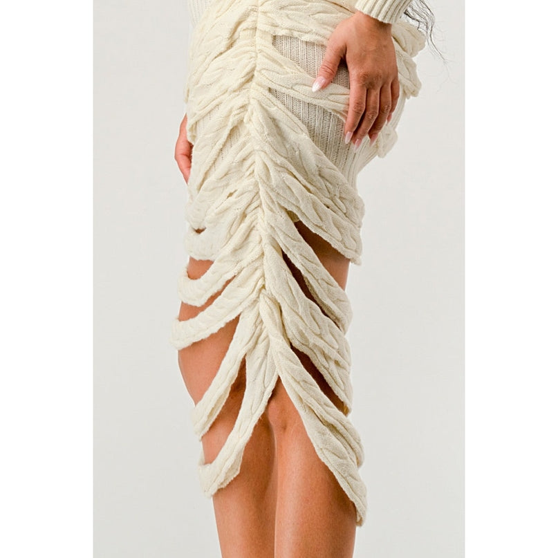 Knit Sweater Mini Dress