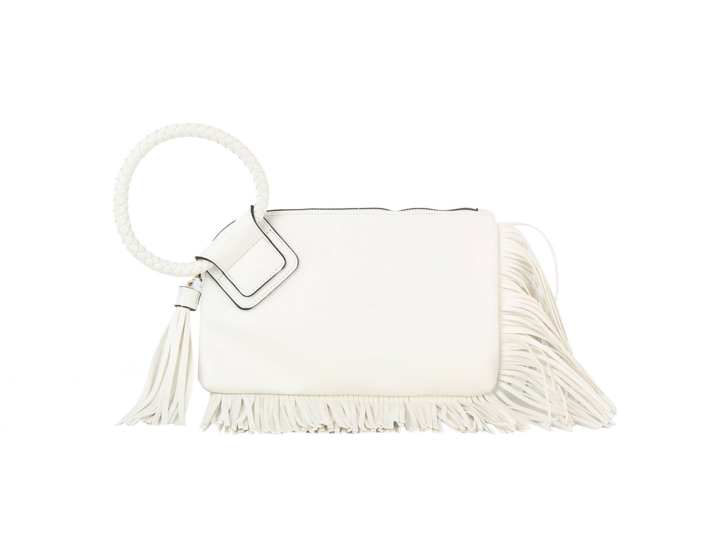 Clutch Fringed Wristlet Evening Bags Purse Wallet For Women