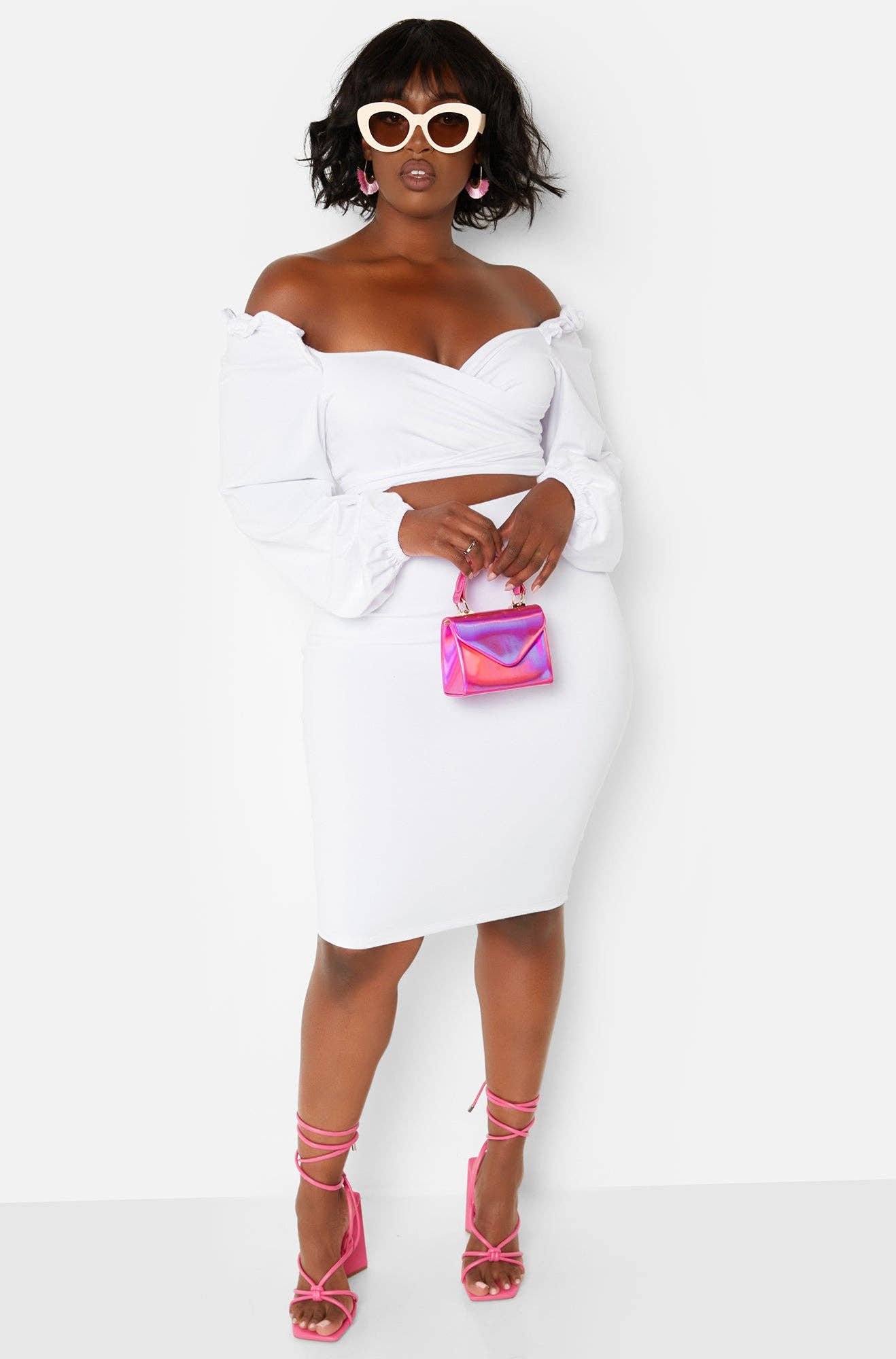 Killing Me Softly Bodycon Midi Skirt