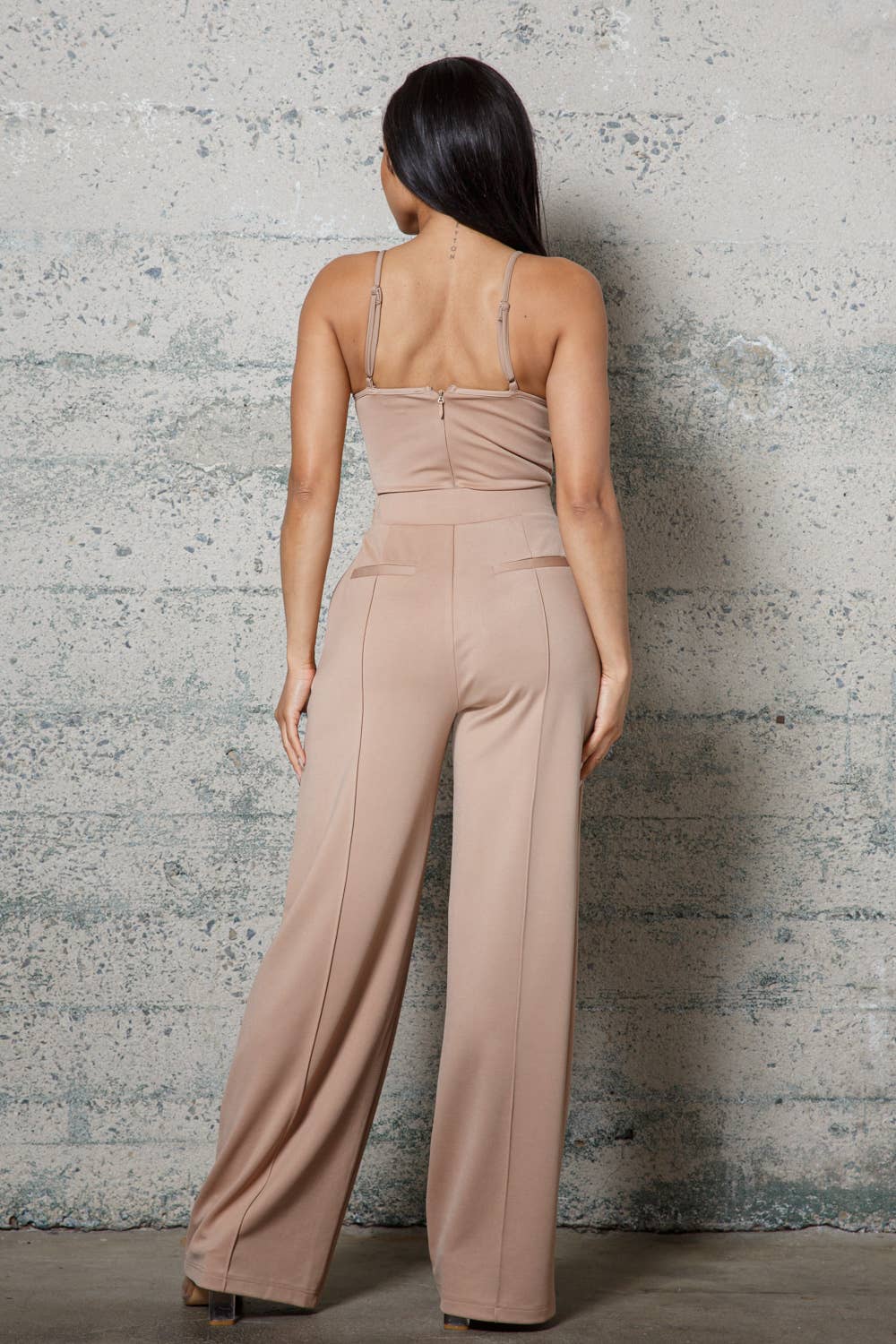 THREE PIECE STRETCH HEAVY KNIT SET