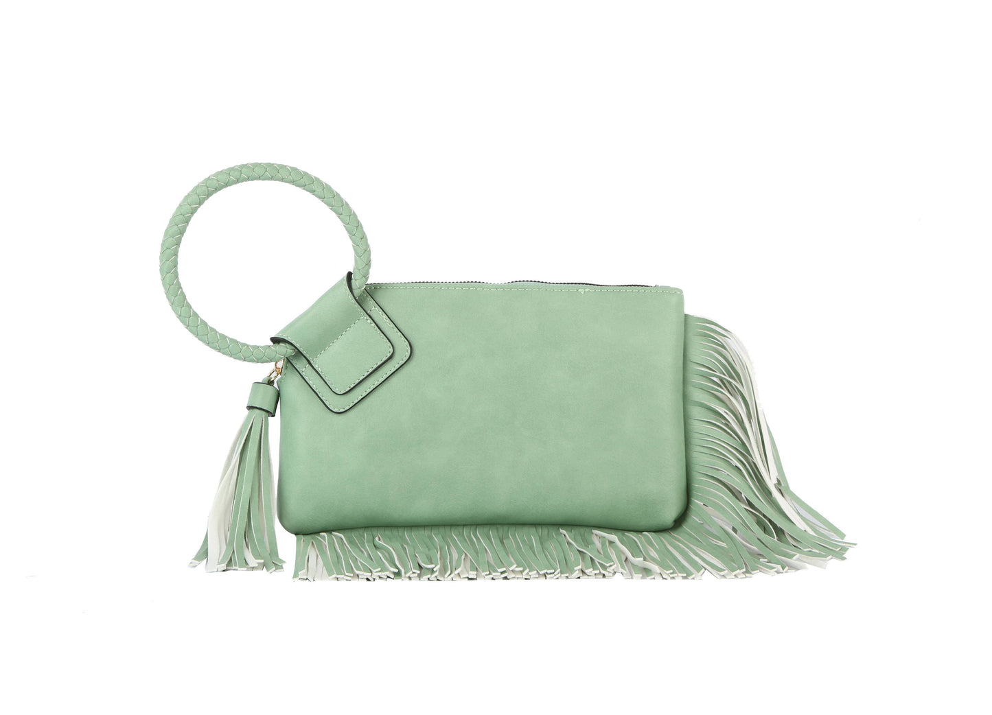 Clutch Fringed Wristlet Evening Bags Purse Wallet For Women