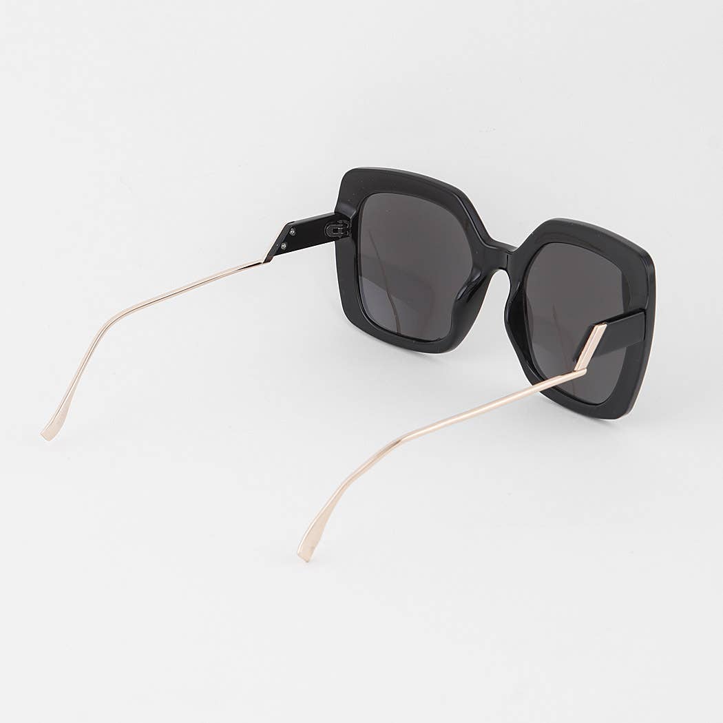 Minimal Block Square Sunglasses