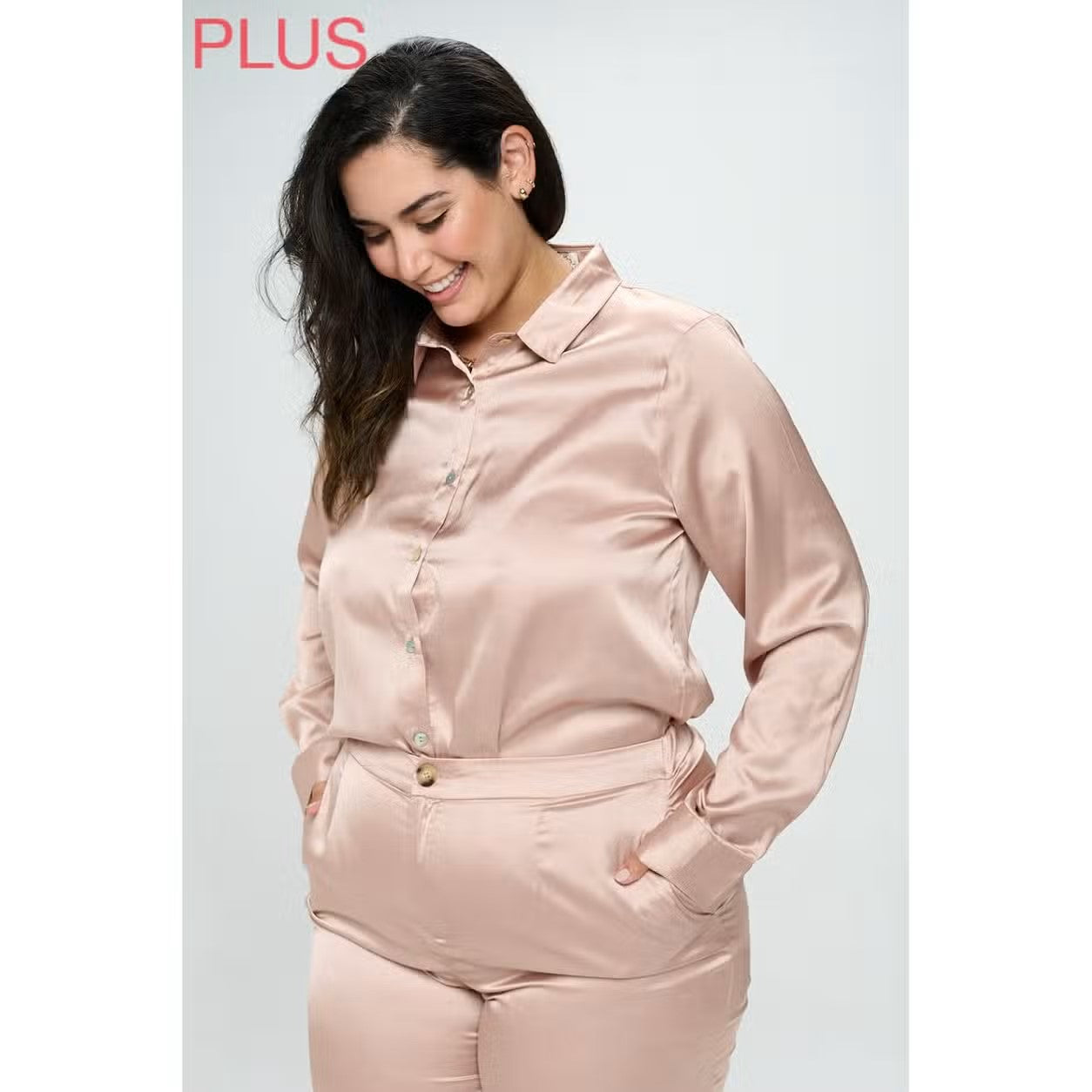 Beverly Satin Pants Set