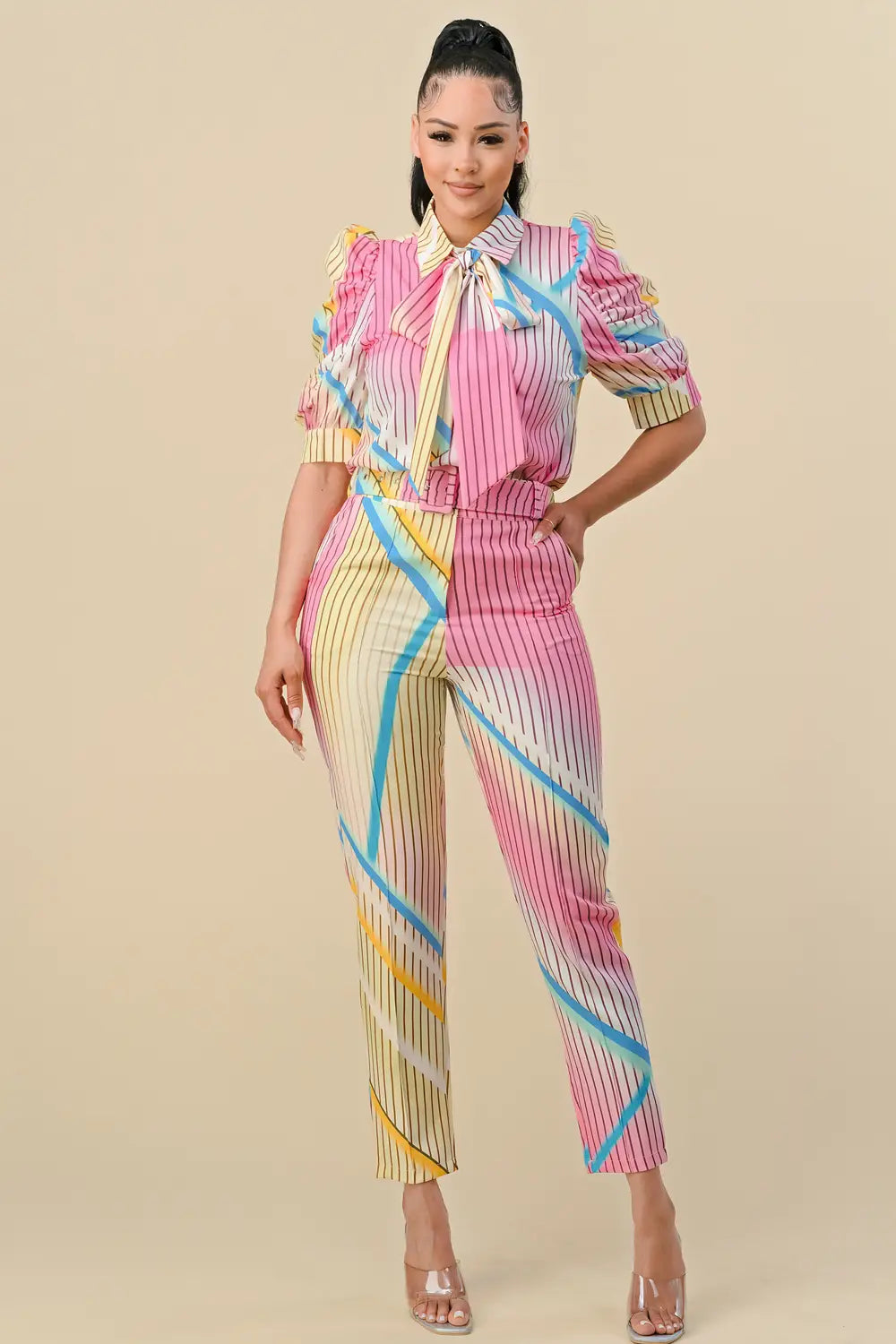 Paula Shirt & Pants Set