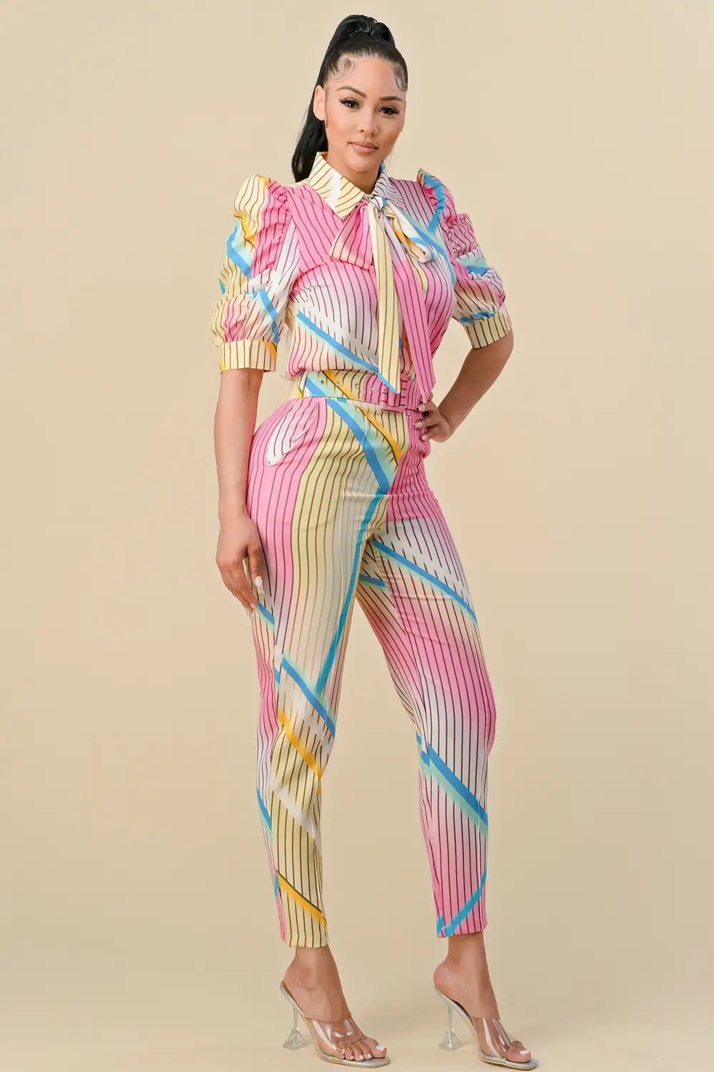 Paula Shirt & Pants Set