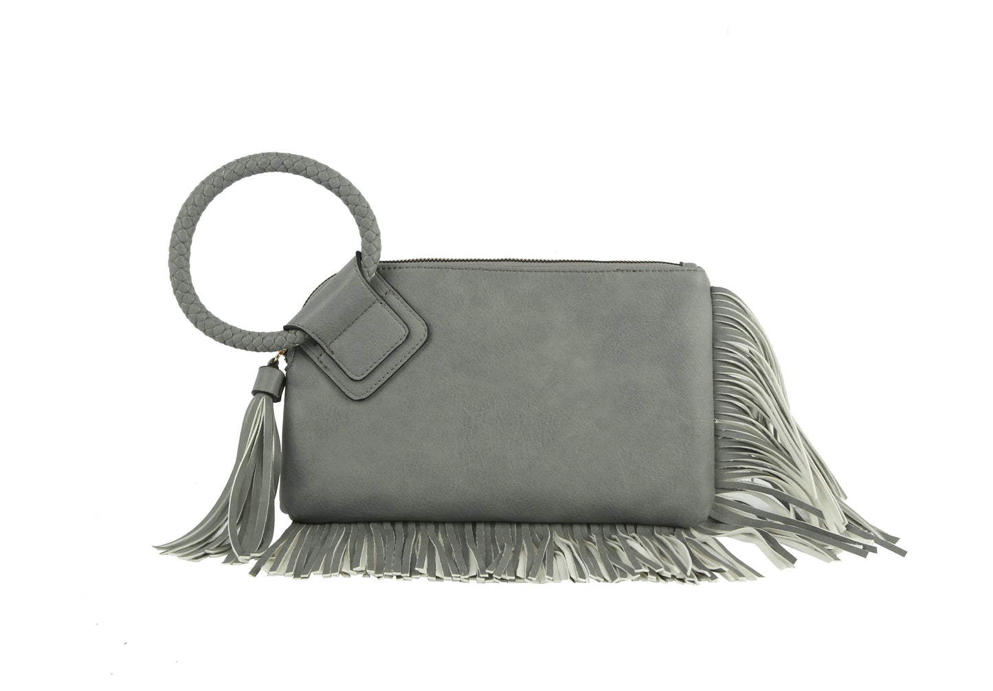 Clutch Fringed Wristlet Evening Bags Purse Wallet For Women