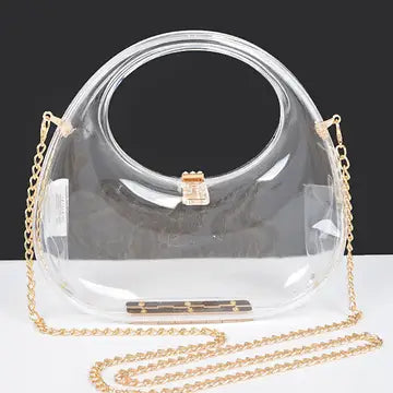 Clear Classic Handbag