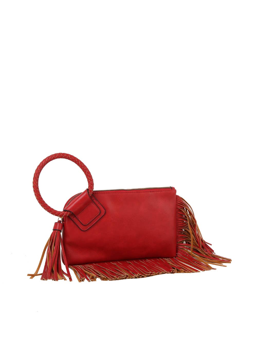 Clutch Fringed Wristlet Evening Bags Purse Wallet For Women
