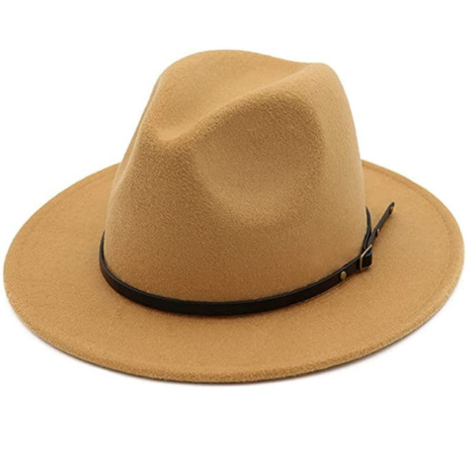 Classic Wide-Brim Fedora
