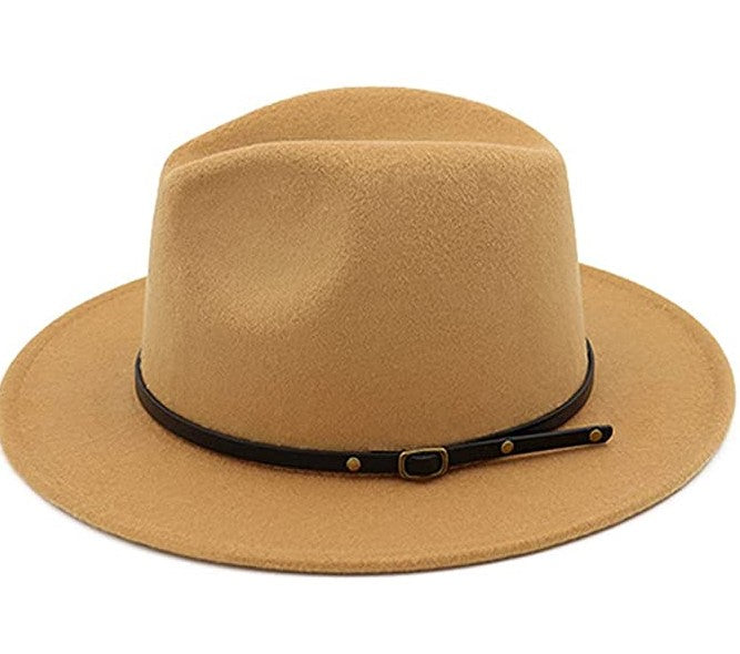 Classic Wide-Brim Fedora