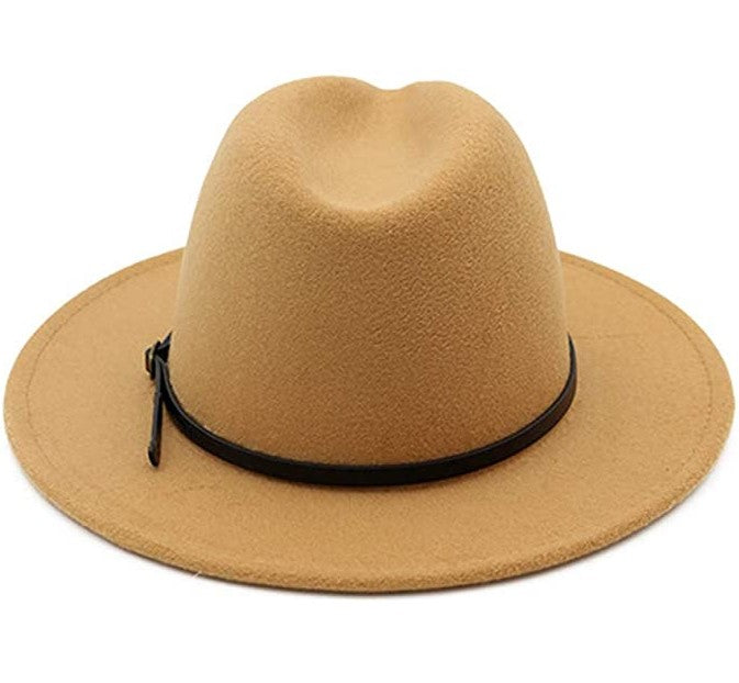 Classic Wide-Brim Fedora
