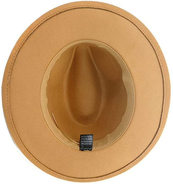 Classic Wide-Brim Fedora
