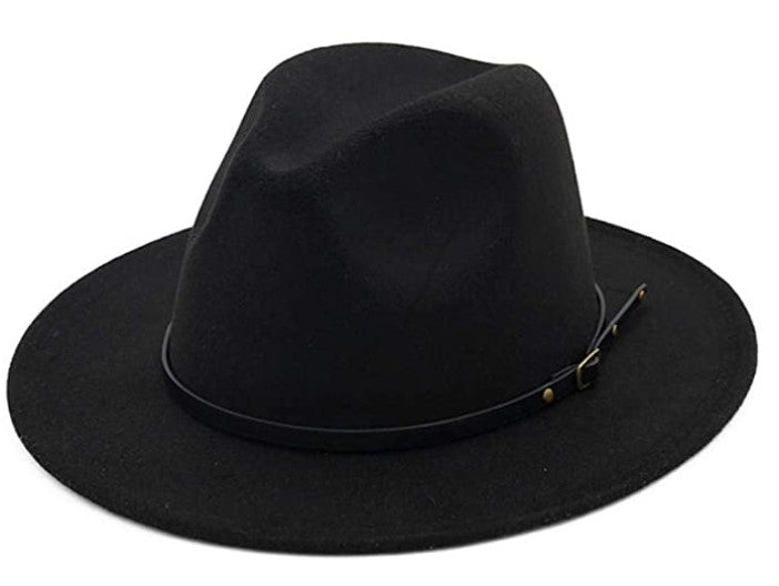Classic Wide-Brim Fedora