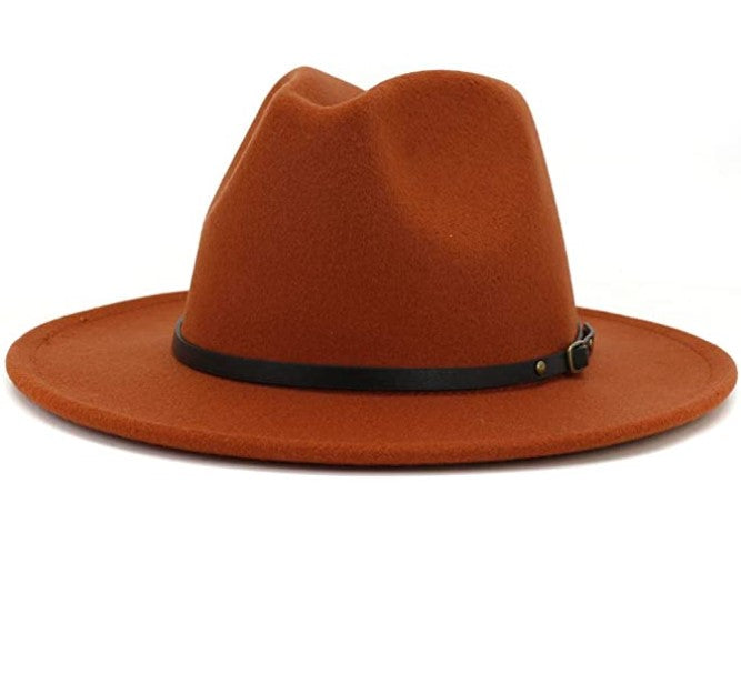 Classic Wide-Brim Fedora
