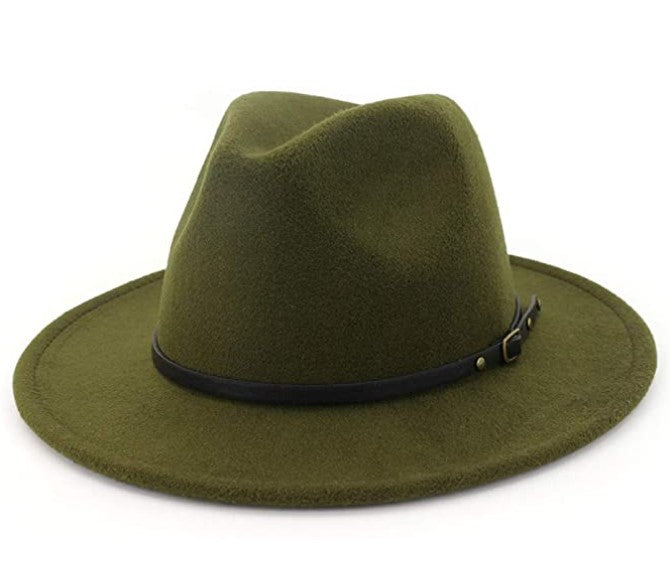 Classic Wide-Brim Fedora