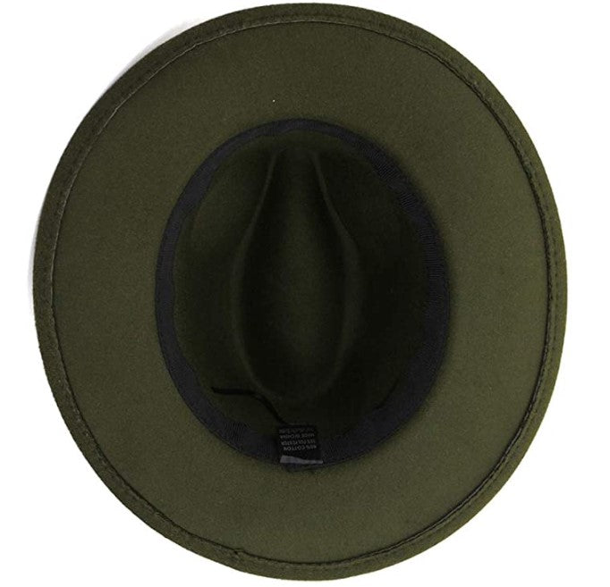 Classic Wide-Brim Fedora
