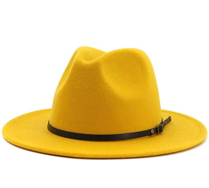 Classic Wide-Brim Fedora