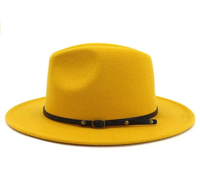 Classic Wide-Brim Fedora