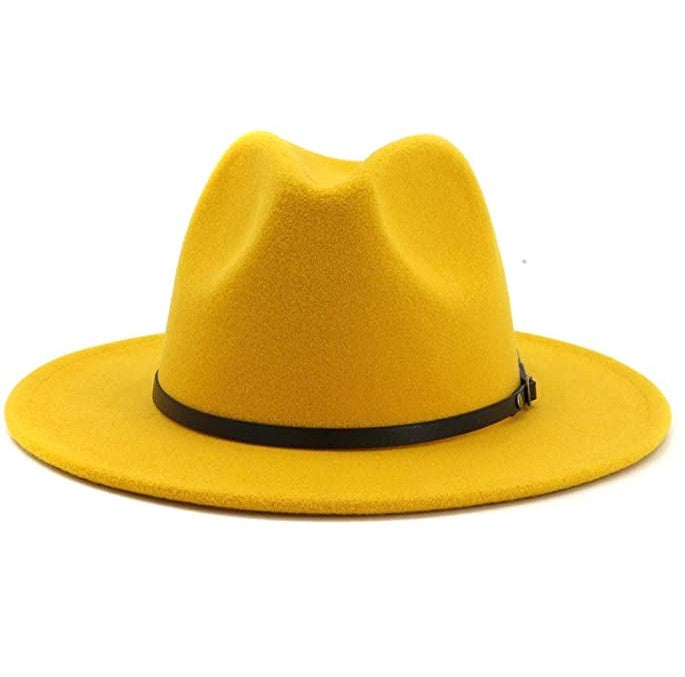 Classic Wide-Brim Fedora