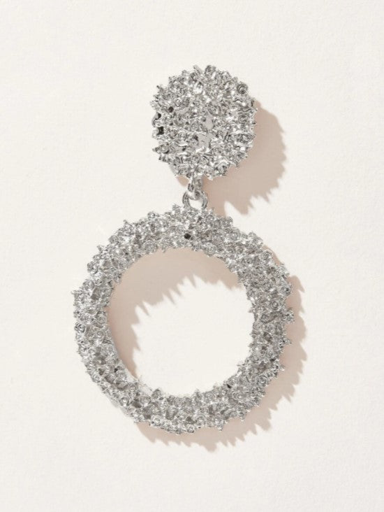 Crystal Hoop Earrings