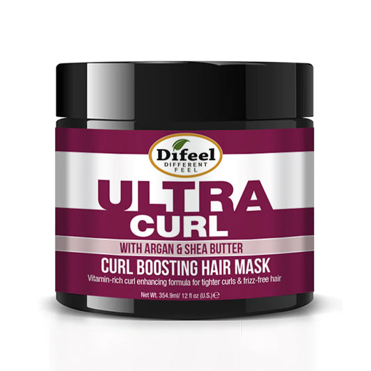 Difeel Ultra Curl Boosting w/ Argan & Shea Hair Mask 12 oz.