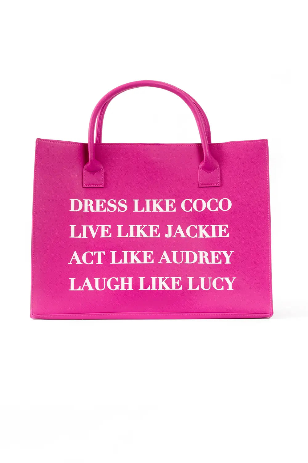 Dress Like Coco Vegan Leather Tote