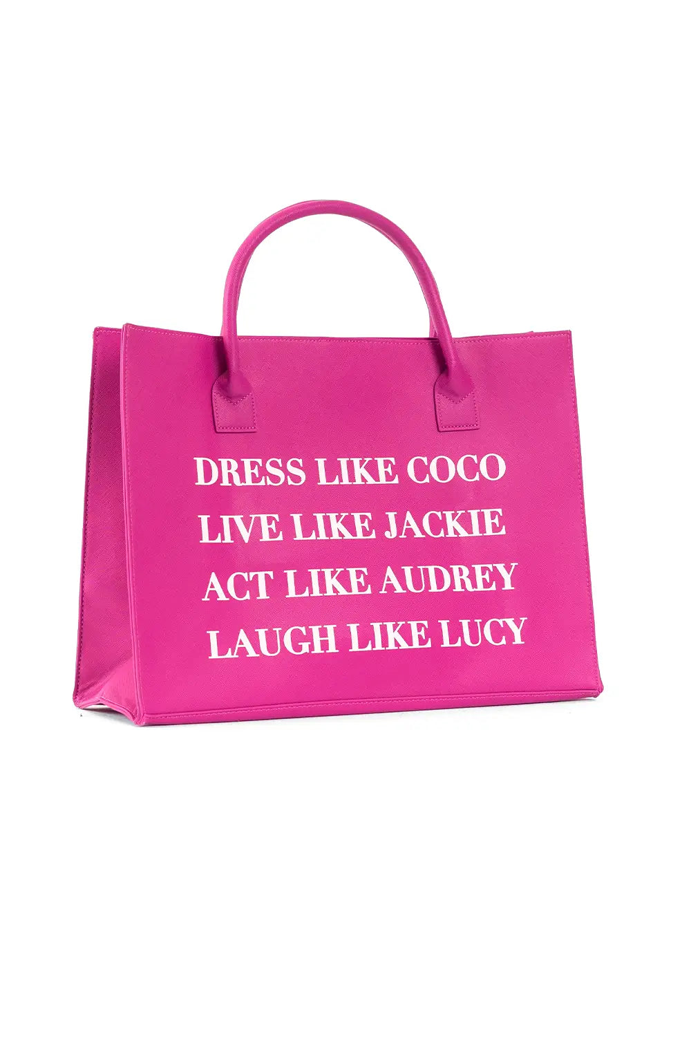 Dress Like Coco Vegan Leather Tote