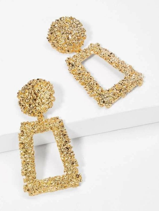 Rectangular Shimmer Earrings