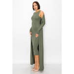 Sleeveless Dress and Cardigan Set