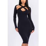 Twisted Strap Dress