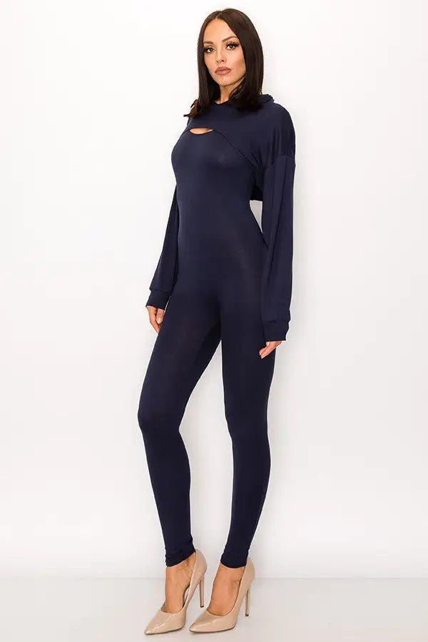 Two Piece Jumpsuit Set