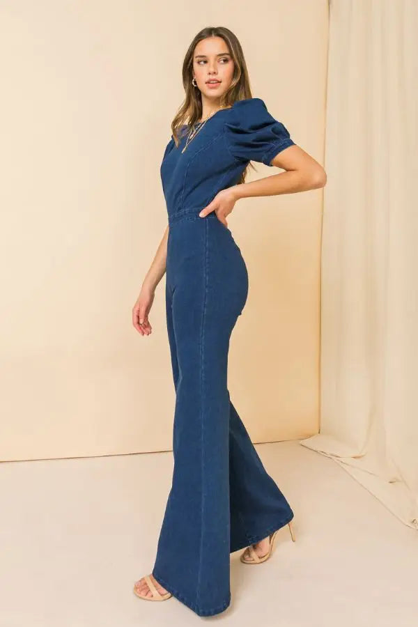 Belle Denim Jumpsuit