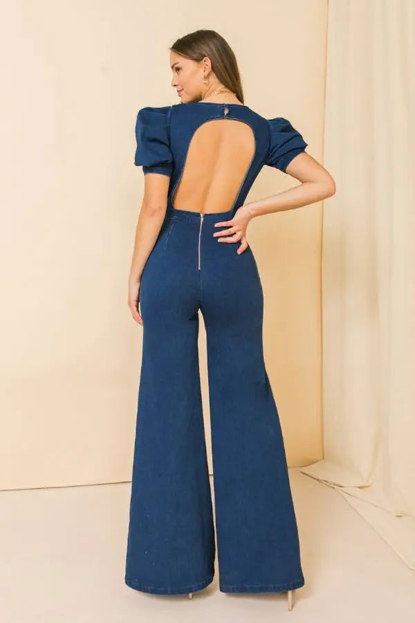 Belle Denim Jumpsuit