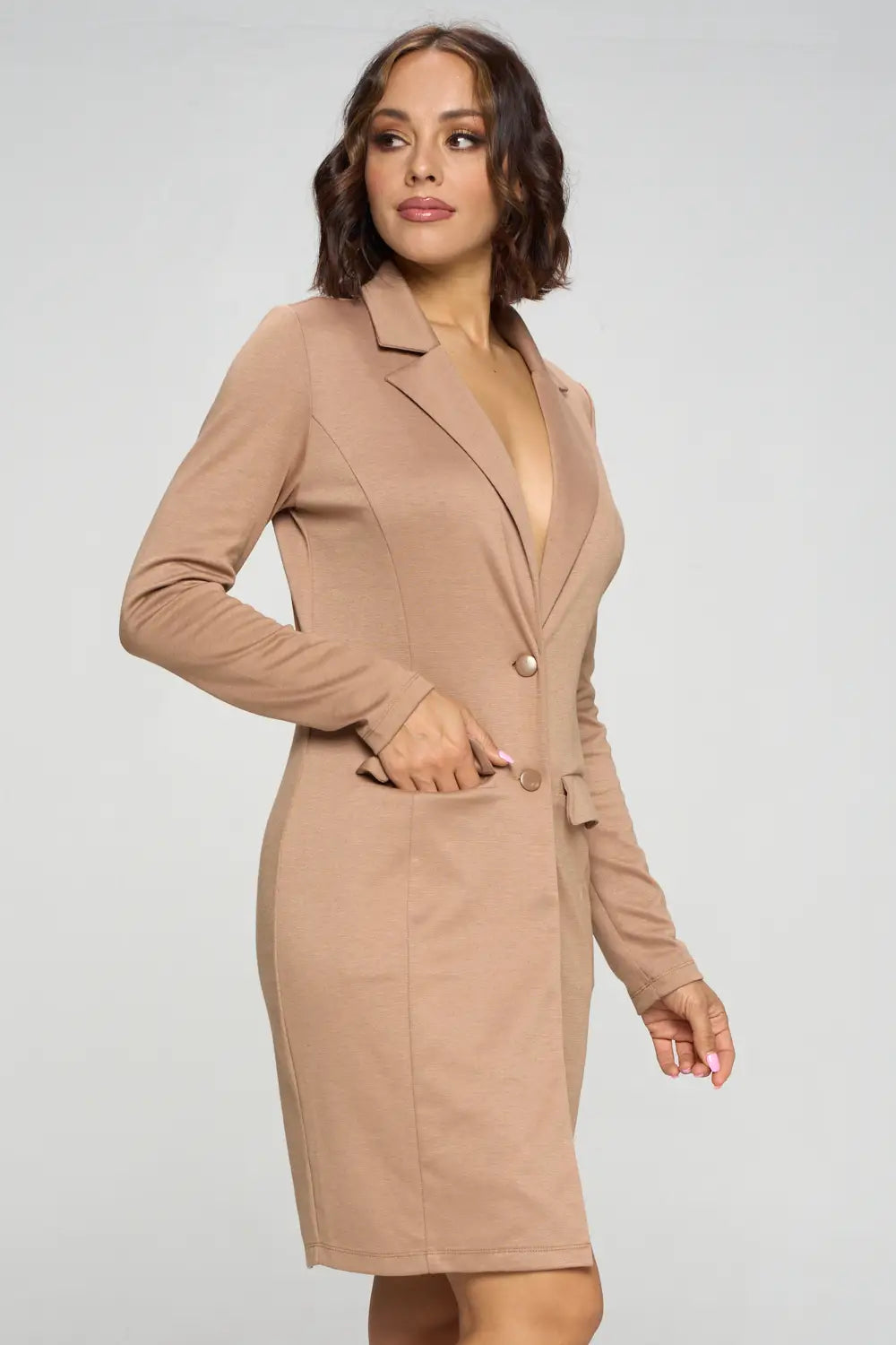 Long Coat w/ Buttons