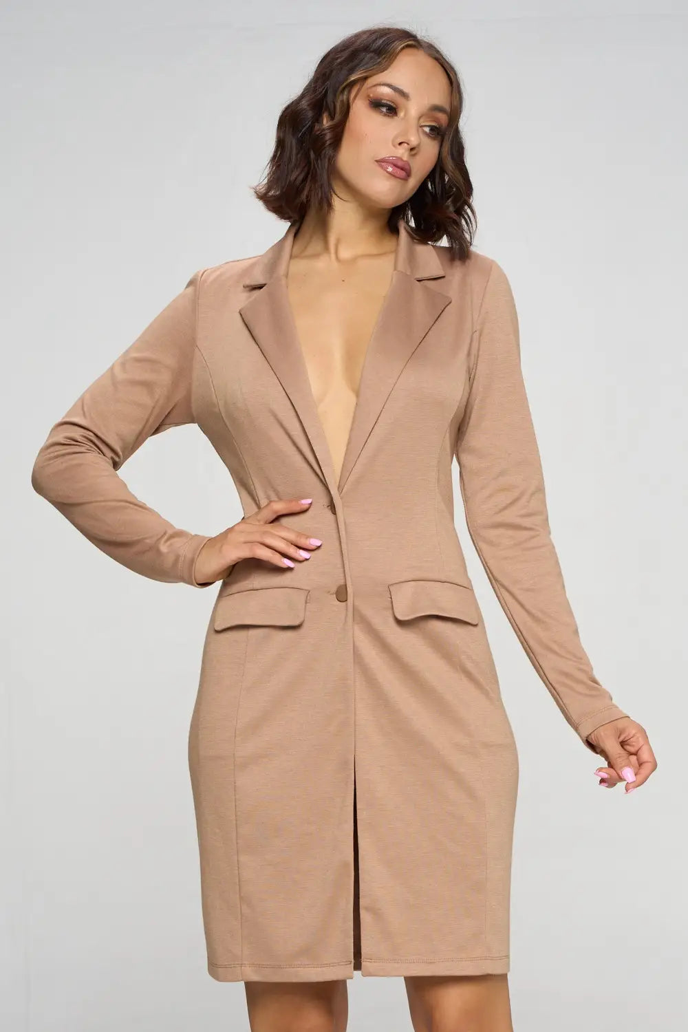 Long Coat w/ Buttons