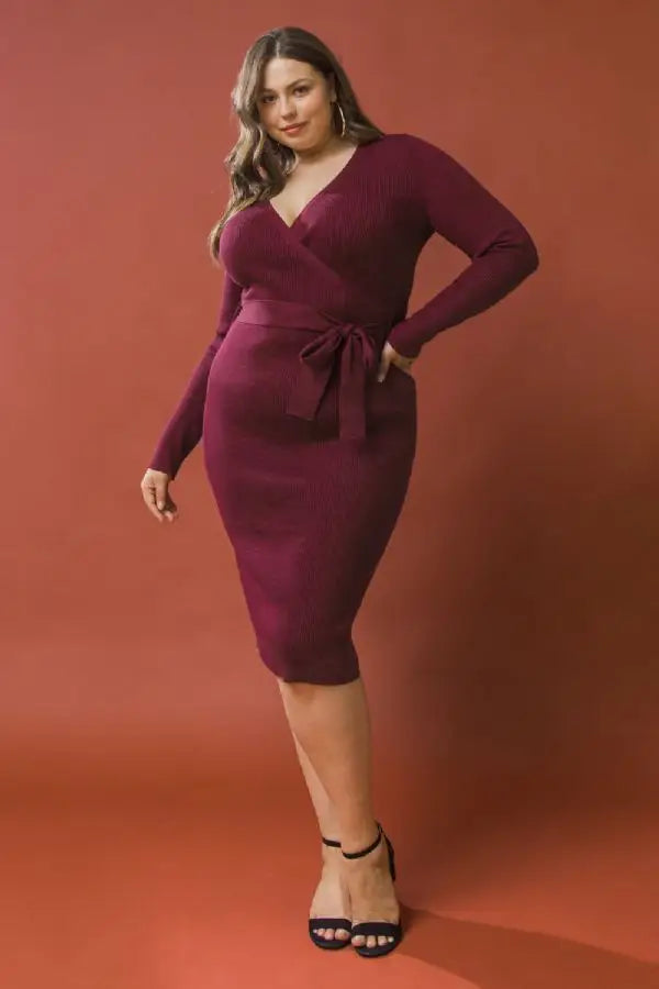 Plus Size Sweater Dress Plus Size Sweater Dress