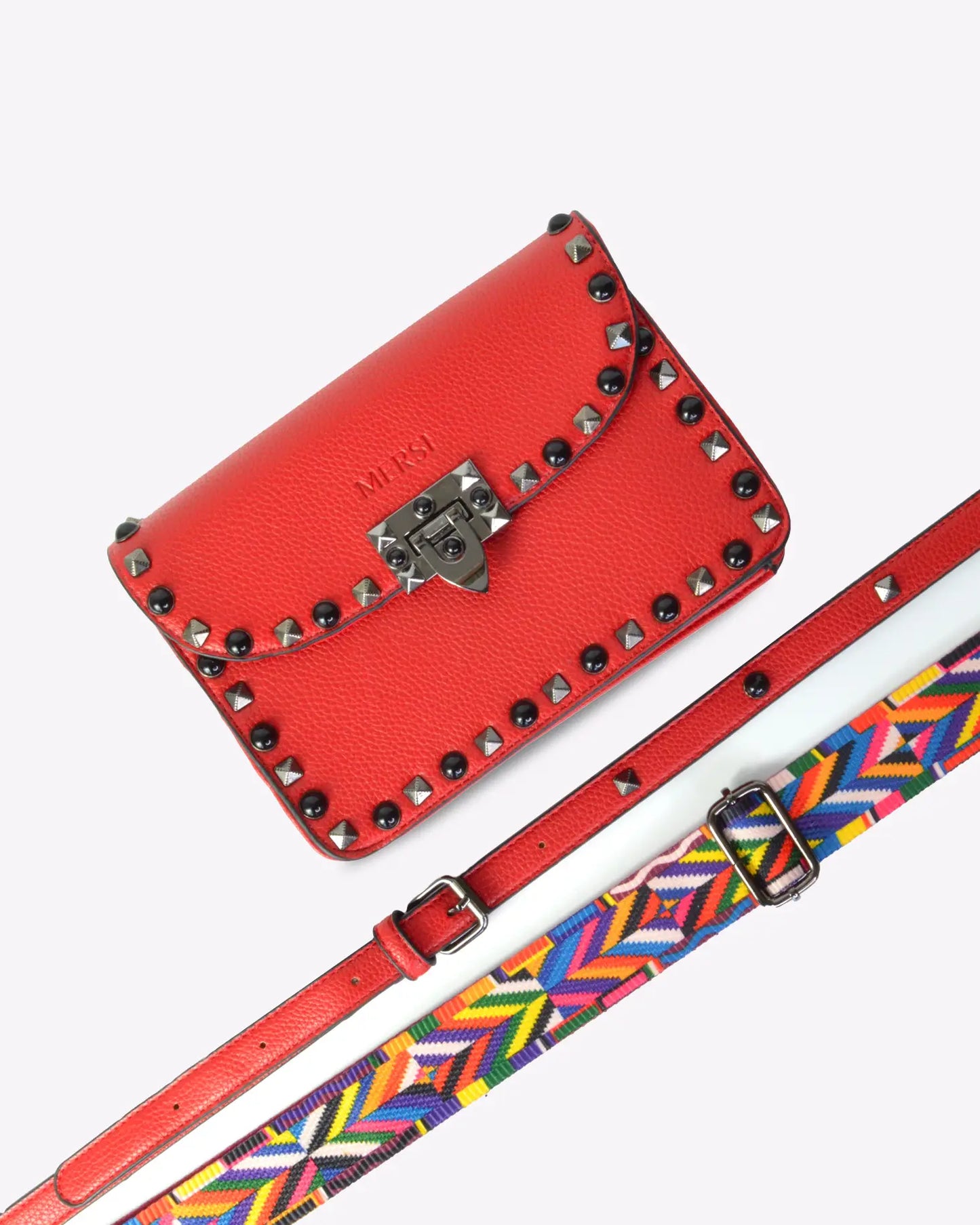 Ruby Red Crossbody Purse