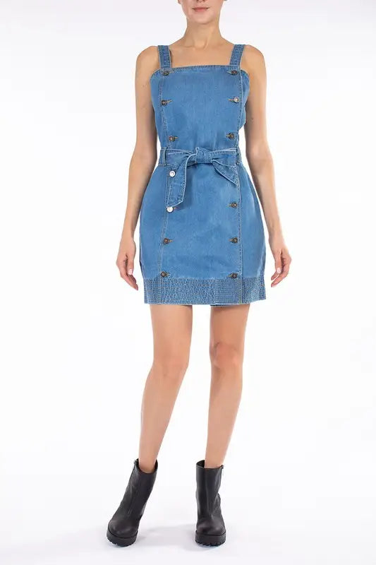 Short Denim Dress