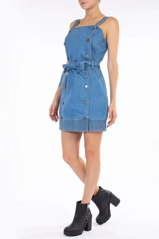 Short Denim Dress