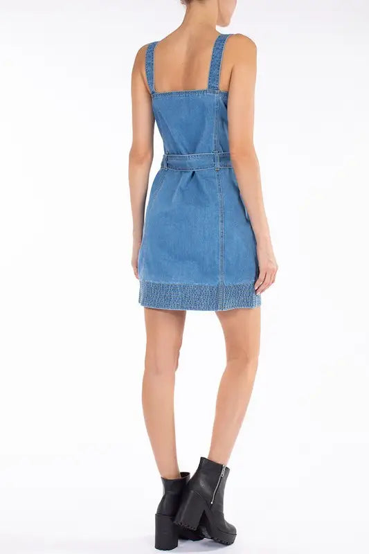 Short Denim Dress