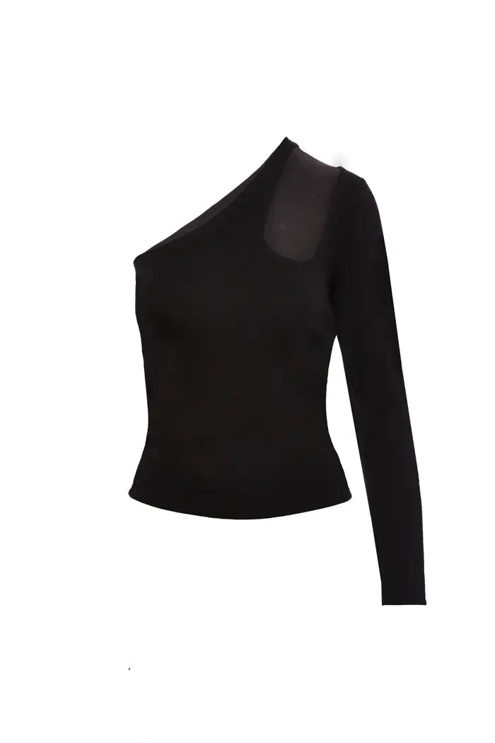 Slant Black Top