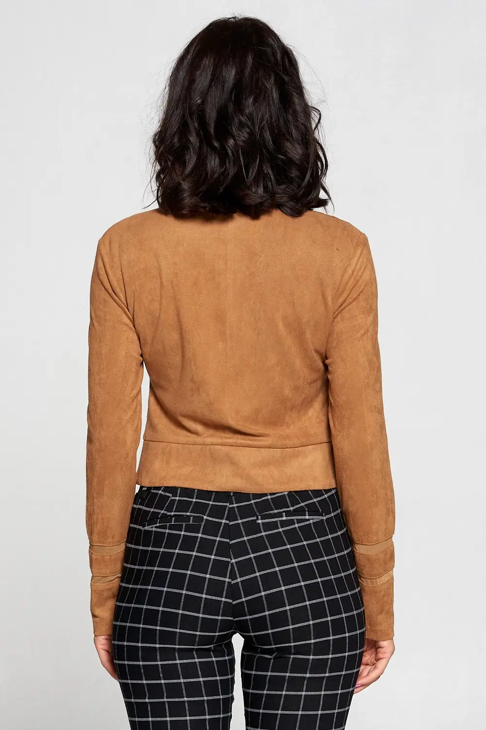 Slim Suede Jacket