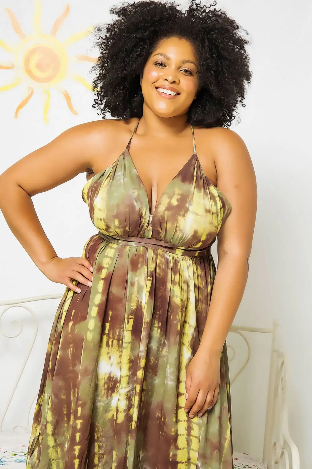 Leopard Print Maxi Dress