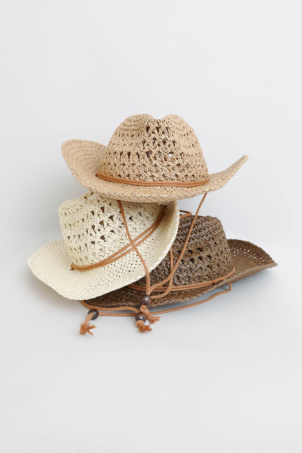 Basketweave Western Cowboy Hat
