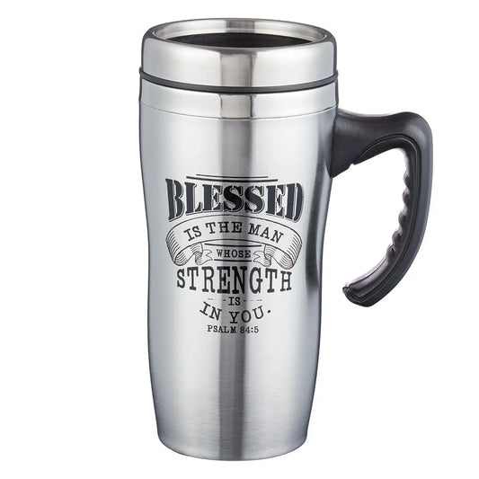 Blessed Man Travel Mug