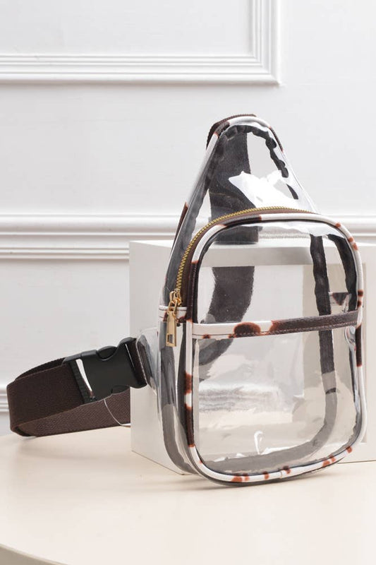 Clear Stadium Sling Bag