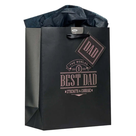 World's Best Dad Medium Gift Bag